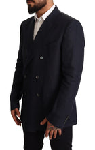 Load image into Gallery viewer, Dolce & Gabbana Elegant Dark Blue Double-Breasted Blazer