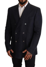 Load image into Gallery viewer, Dolce & Gabbana Elegant Dark Blue Double-Breasted Blazer