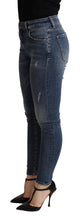 Load image into Gallery viewer, Dolce & Gabbana Elegant Mid Waist Skinny Blue Jeans