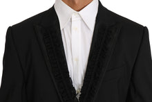Load image into Gallery viewer, Dolce & Gabbana Elegant Black Slim Fit Martini Blazer Jacket