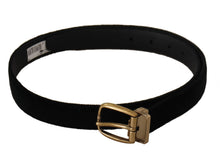 Load image into Gallery viewer, Dolce & Gabbana Chic Velvet Elegance Belt