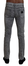 Load image into Gallery viewer, Dolce & Gabbana Elegant Gray Washed Denim Pants