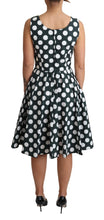Load image into Gallery viewer, Dolce & Gabbana Chic Polka Dot A-line Sleeveless Dress
