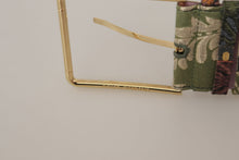 Load image into Gallery viewer, Dolce & Gabbana Elegant Multicolor Canvas-Leather Belt