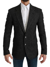 Load image into Gallery viewer, Dolce & Gabbana Elegant Gray Plaid Slim Fit Blazer