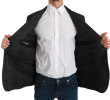 Load image into Gallery viewer, Dolce & Gabbana Elegant Gray Plaid Slim Fit Blazer