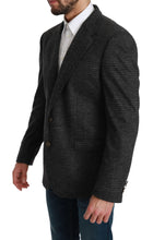 Load image into Gallery viewer, Dolce & Gabbana Elegant Gray Plaid Virgin Wool Blazer