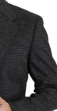 Load image into Gallery viewer, Dolce & Gabbana Elegant Gray Plaid Virgin Wool Blazer