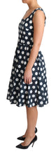 Load image into Gallery viewer, Dolce & Gabbana Polka Dotted A-Line Sleeveless Dress