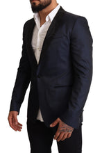 Load image into Gallery viewer, Dolce & Gabbana Elegant Blue Slim Fit Martini Blazer