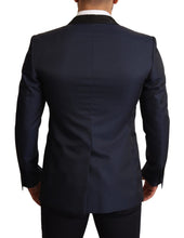Load image into Gallery viewer, Dolce & Gabbana Elegant Blue Slim Fit Martini Blazer
