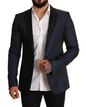 Load image into Gallery viewer, Dolce & Gabbana Elegant Blue Slim Fit Martini Blazer