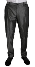 Load image into Gallery viewer, Dolce & Gabbana Elegant Gray Patterned Martini Suit