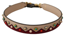 Load image into Gallery viewer, Dolce & Gabbana Elegant Beige Leather Shoulder Bag Strap