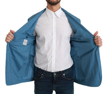 Load image into Gallery viewer, Dolce & Gabbana Elegant Blue Cotton Formal Blazer