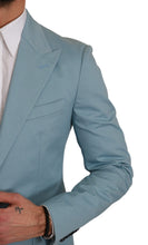 Load image into Gallery viewer, Dolce & Gabbana Elegant Blue Fantasy Pattern Blazer