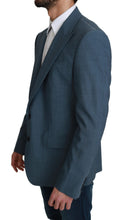 Load image into Gallery viewer, Dolce & Gabbana Elegant Light Blue Slim Fit Blazer