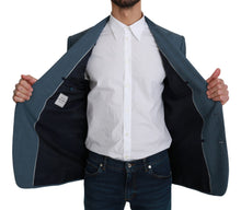 Load image into Gallery viewer, Dolce & Gabbana Elegant Light Blue Slim Fit Blazer