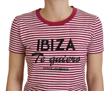 Load image into Gallery viewer, Dolce & Gabbana White Pink IBIZA Exclusive T-shirt