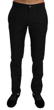 Load image into Gallery viewer, Dolce & Gabbana Elegant Black Wool Dress Pants