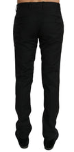 Load image into Gallery viewer, Dolce & Gabbana Elegant Black Wool Dress Pants