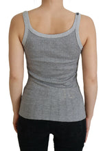 Load image into Gallery viewer, Dolce & Gabbana Chic Gray Sleeveless Modal-Cotton Top