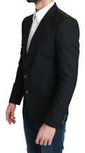 Load image into Gallery viewer, Dolce & Gabbana Elegant Black Virgin Wool Formal Blazer