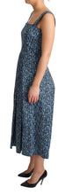 Load image into Gallery viewer, Dolce & Gabbana Elegant Sleeveless A-line Blue Heart Dress