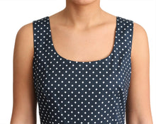 Load image into Gallery viewer, Dolce & Gabbana Polka Dot Sleeveless A-Line Dress