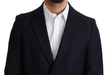 Load image into Gallery viewer, Dolce & Gabbana Elegant Dark Blue Virgin Wool Men's Coat