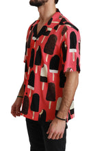 Load image into Gallery viewer, Dolce & Gabbana Elegant Silk Blend Ice-Cream Print Shirt
