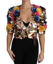 Load image into Gallery viewer, Dolce & Gabbana Enchanted Sicily Crystal-Embellished Short Jacket