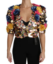 Load image into Gallery viewer, Dolce & Gabbana Enchanted Sicily Crystal-Embellished Short Jacket