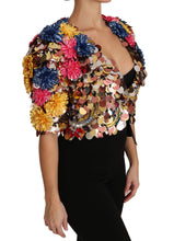 Load image into Gallery viewer, Dolce & Gabbana Enchanted Sicily Crystal-Embellished Short Jacket