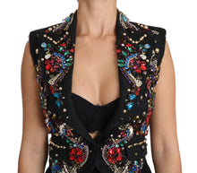 Load image into Gallery viewer, Dolce & Gabbana Enchanted Sicily Crystal-Embellished Vest