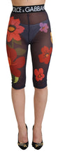 Load image into Gallery viewer, Dolce & Gabbana Elegant Floral Print High Waist Leggings