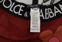 Load image into Gallery viewer, Dolce & Gabbana Floral Red High Waist Leggings