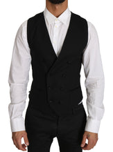 Load image into Gallery viewer, Dolce & Gabbana Sleek Double Breasted Slim Fit Wool Vest