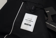 Load image into Gallery viewer, Dolce & Gabbana Elegant Martini Black Formal Blazer
