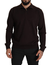 Load image into Gallery viewer, Dolce & Gabbana Elegant Cashmere Zippered Pullover Sweater