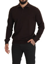 Load image into Gallery viewer, Dolce & Gabbana Elegant Cashmere Zippered Pullover Sweater