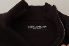 Load image into Gallery viewer, Dolce & Gabbana Elegant Cashmere Zippered Pullover Sweater