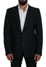 Load image into Gallery viewer, Dolce & Gabbana Elegant Dark Blue Single Breasted Blazer