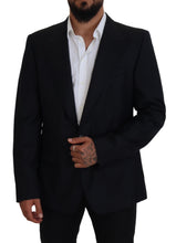 Load image into Gallery viewer, Dolce & Gabbana Elegant Dark Blue Single Breasted Blazer