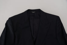 Load image into Gallery viewer, Dolce & Gabbana Elegant Dark Blue Single Breasted Blazer