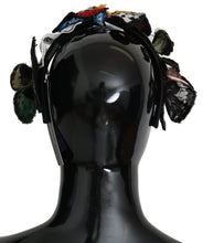 Load image into Gallery viewer, Dolce & Gabbana Elegant Silk Floral Butterfly Headband