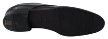 Load image into Gallery viewer, Dolce & Gabbana Black Leather SARTORIA Hand Made Shoes