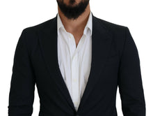 Load image into Gallery viewer, Dolce & Gabbana Blue Cotton Formal Taormina Blazer