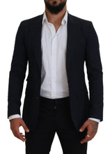 Load image into Gallery viewer, Dolce & Gabbana Blue Cotton Formal Taormina Blazer