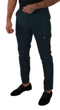 Load image into Gallery viewer, Dolce & Gabbana Chic Skinny Cargo Wool Pants